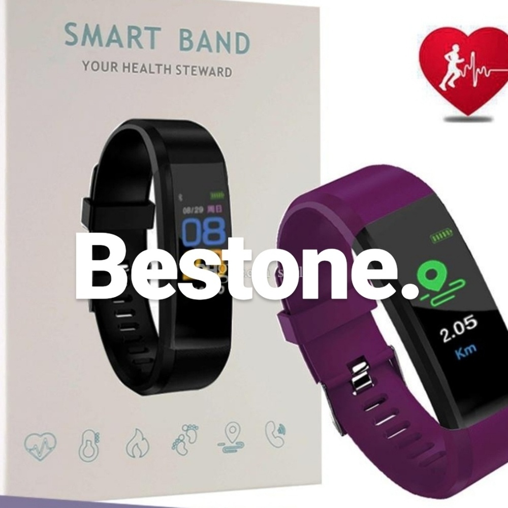 Smart band. 2 colors available black and Turquoise - Picture 1 of 8